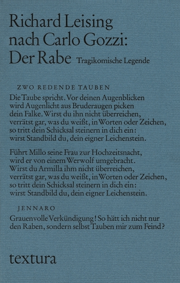 Cover: 9783406607301 | Der Rabe | Tragikomische Legende | Richard Leising (u. a.) | Buch