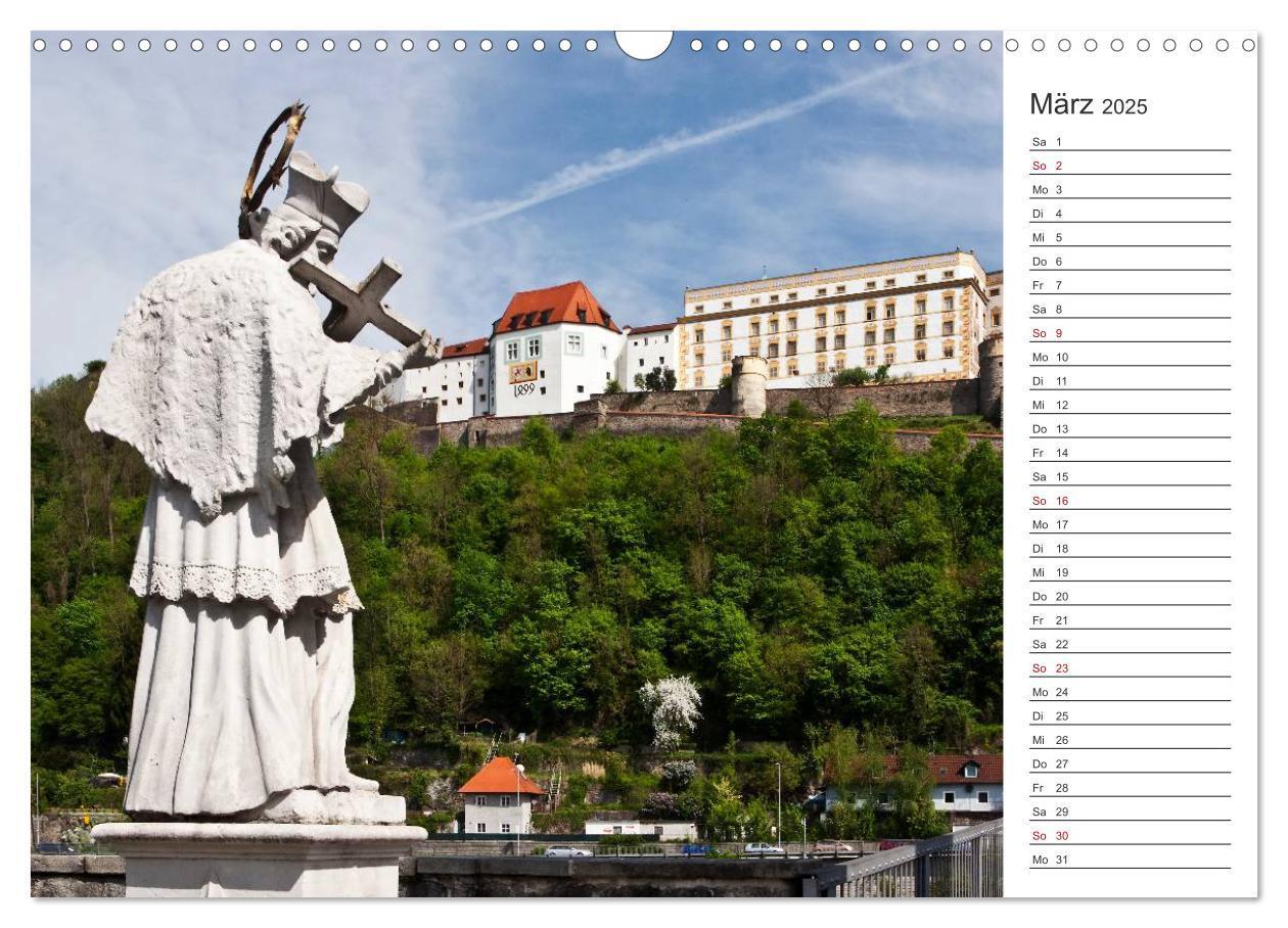 Bild: 9783435516865 | Pittoreskes Passau (Wandkalender 2025 DIN A3 quer), CALVENDO...