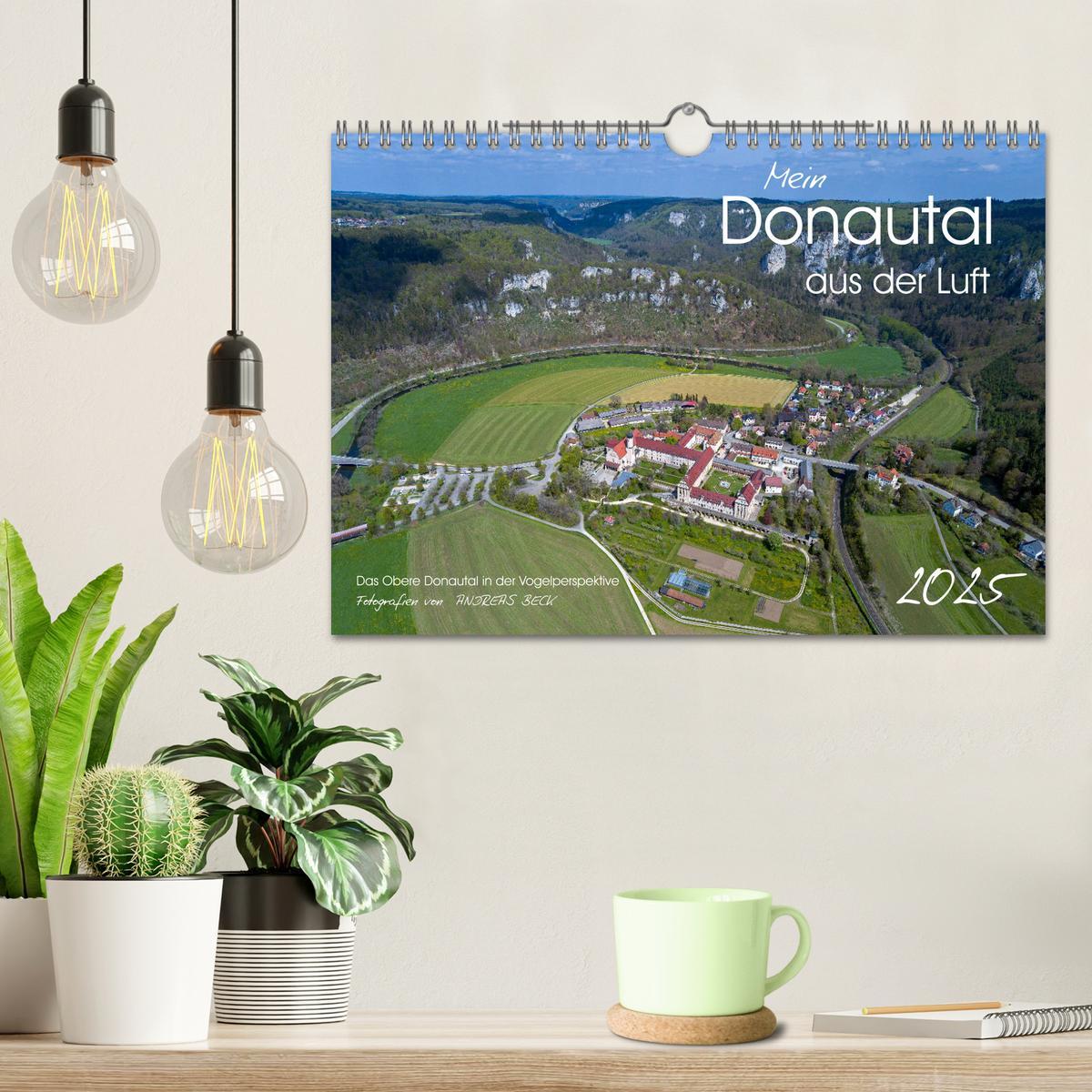 Bild: 9783435185986 | Mein Donautal aus der Luft (Wandkalender 2025 DIN A4 quer),...