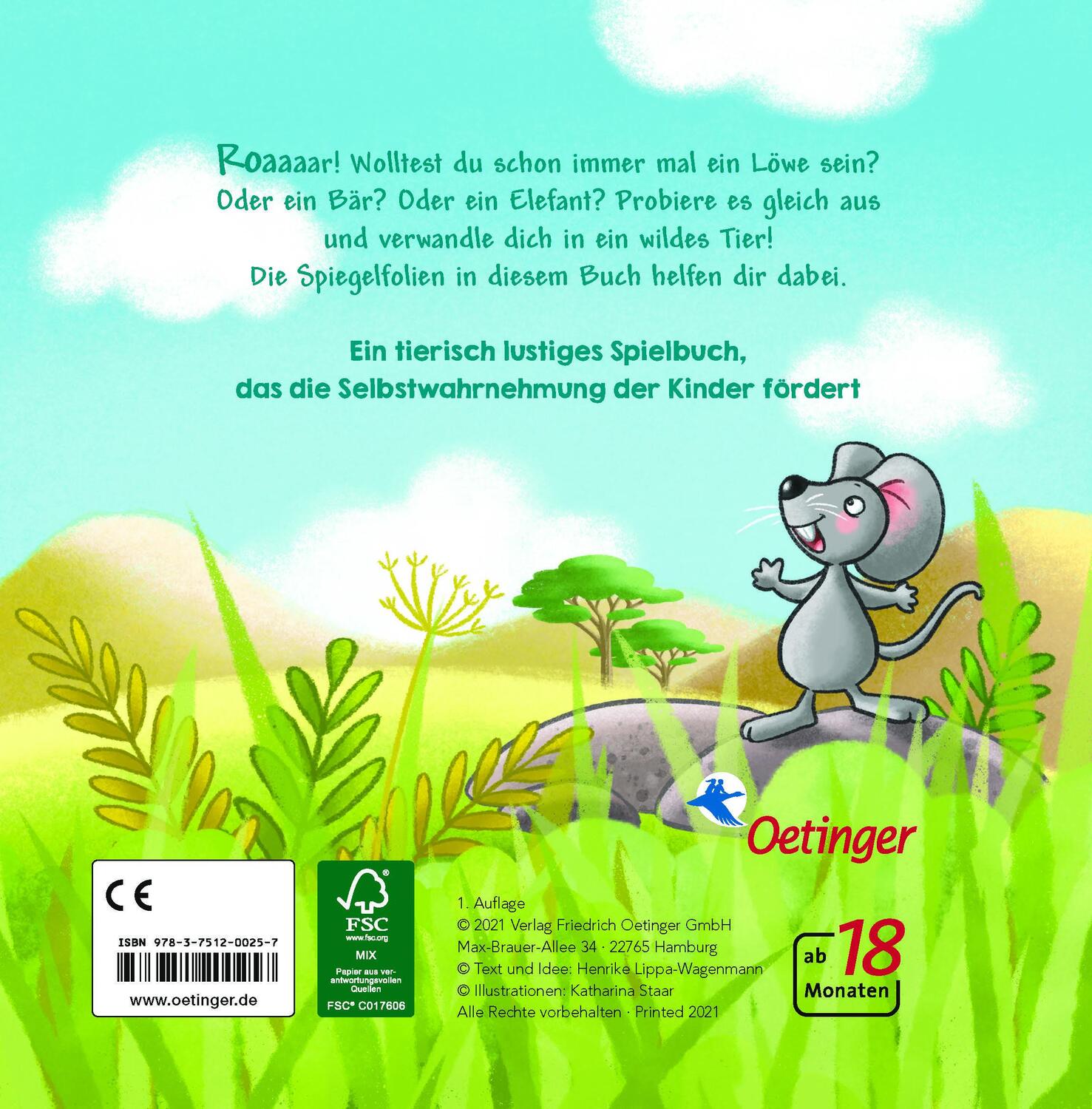 Rückseite: 9783751200257 | Guck mal, wer da brüllt! | Henrike Lippa-Wagenmann | Buch | PAPPE