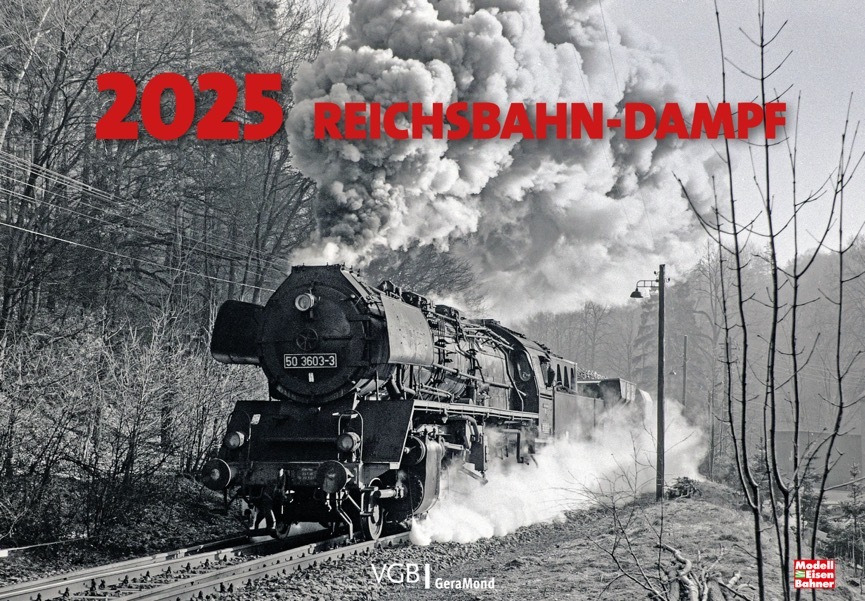 Cover: 9783987020551 | Reichsbahn-Dampf 2025 | Kalender | 14 S. | Deutsch | 2025 | GeraMond