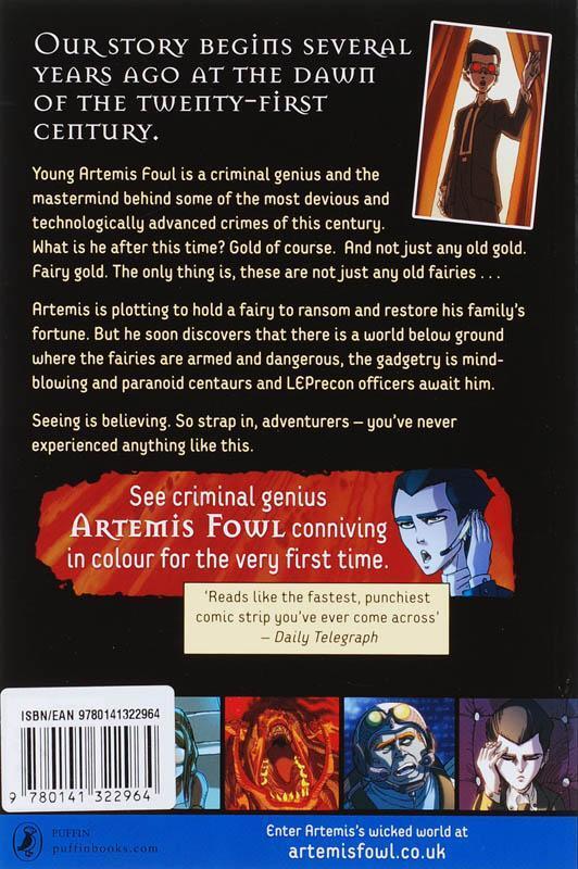 Rückseite: 9780141322964 | Artemis Fowl | The Graphic Novel | Eoin Colfer | Taschenbuch | 2007