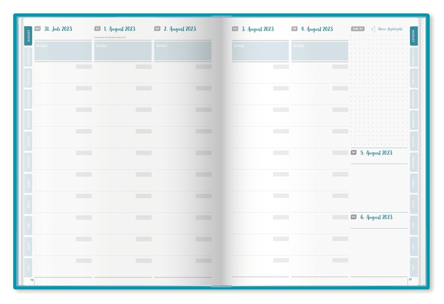 Bild: 9783834662194 | Mein Lehrerplaner - A4+ - Hardcover- Lehrerkalender für das...