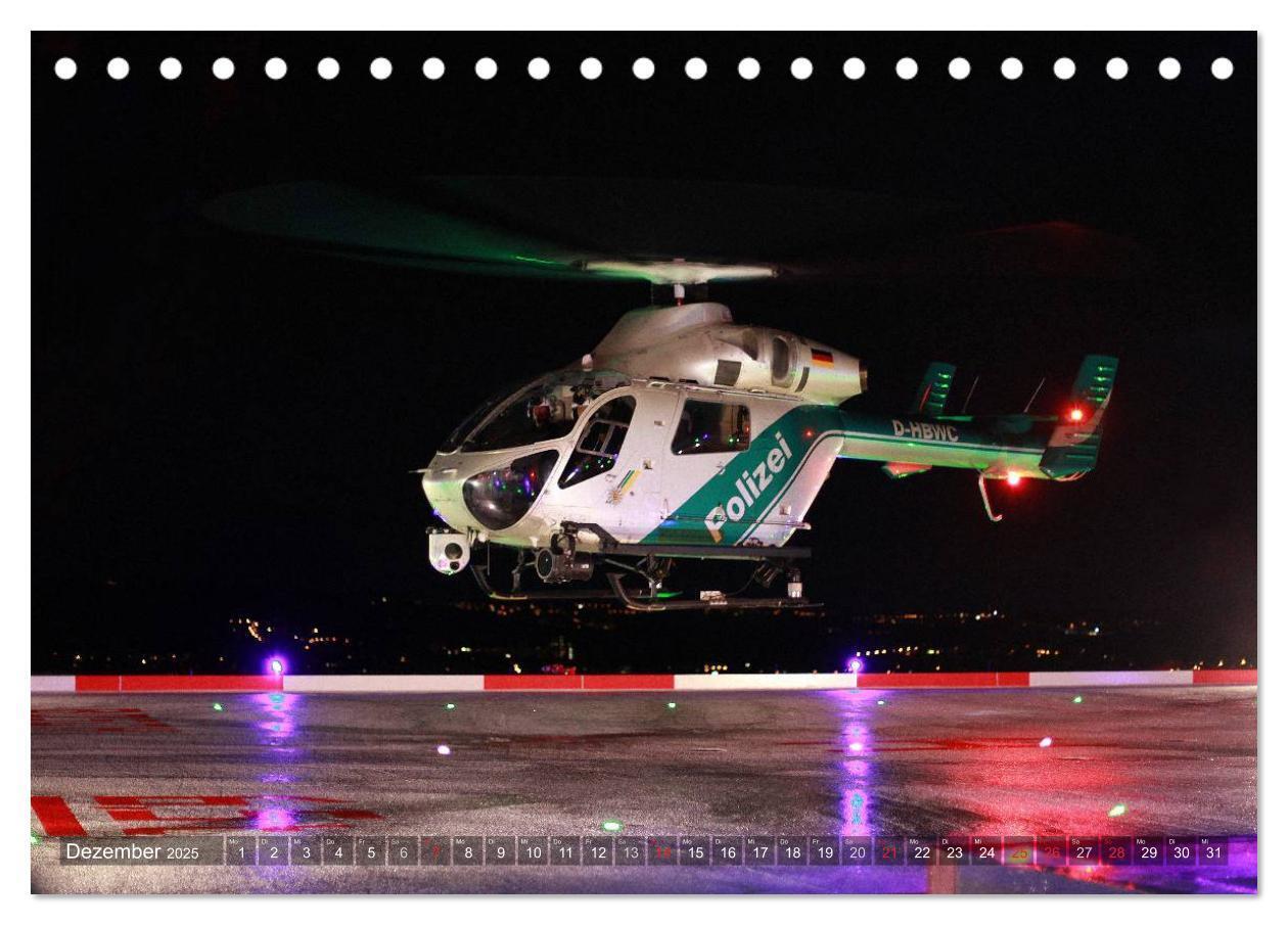 Bild: 9783435633708 | Helikopter in der Luft (Tischkalender 2025 DIN A5 quer), CALVENDO...