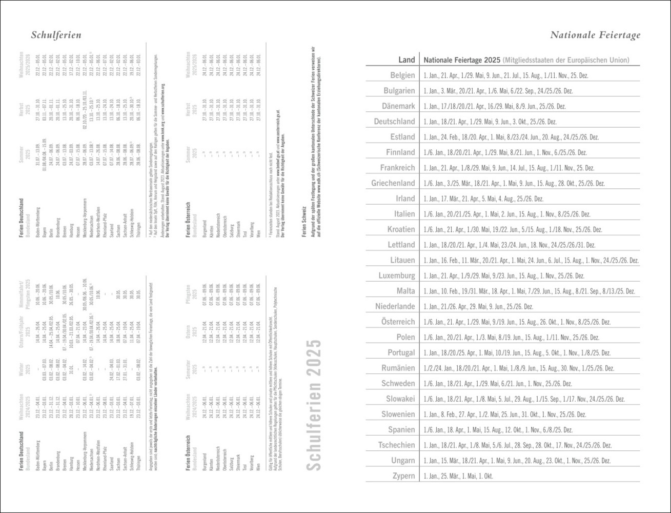 Bild: 9783756407989 | Diario Wochen-Kalenderbuch A6, schwarz 2025 | Kalender | 160 S. | 2025