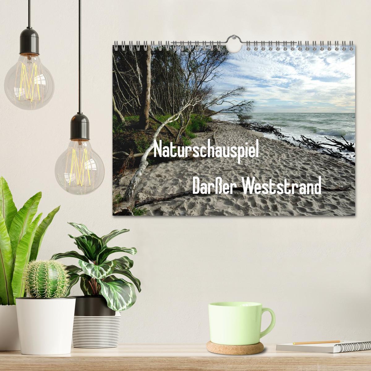 Bild: 9783435476152 | Naturschauspiel Darßer Weststrand (Wandkalender 2025 DIN A4 quer),...