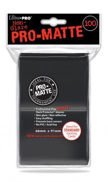 Cover: 74427845155 | Black Pro-Matte Sleeves (100) | Ultra Pro! | EAN 74427845155