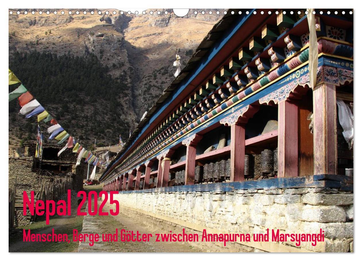 Cover: 9783435768660 | Nepal 2025 Menschen, Berge und Götter zwischen Annapurna und...