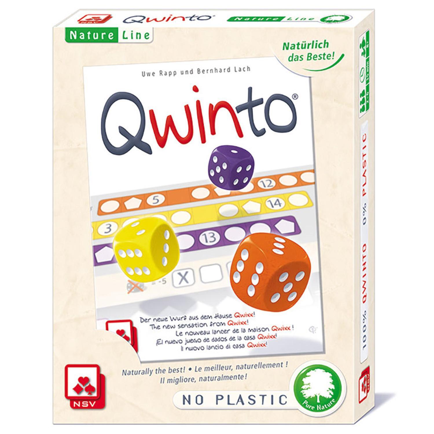 Cover: 4012426830044 | Qwinto - Natureline | Nürnberger Spielkarten Verlag | Spiel | 22599250