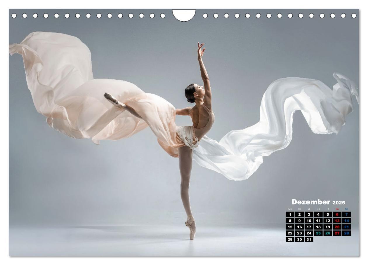 Bild: 9783457184042 | BALLETT - ein Hauch Magie (Wandkalender 2025 DIN A4 quer), CALVENDO...