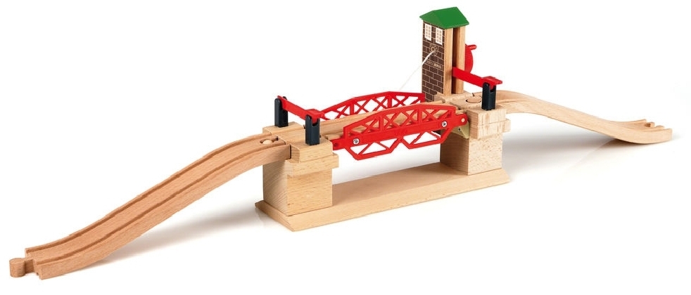 Bild: 7312350337570 | BRIO World 33757 Hebebrücke - Eisenbahnzubehör für die BRIO...