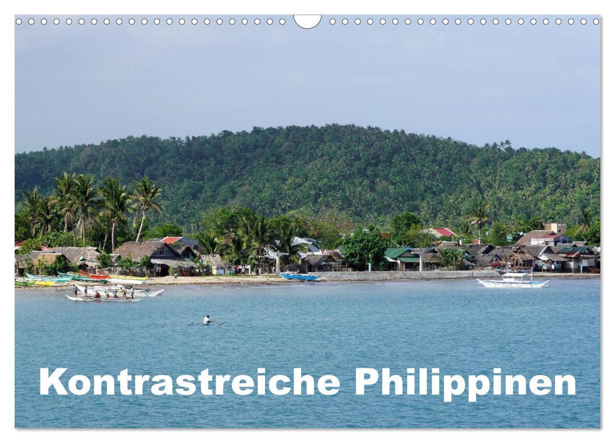 Cover: 9783435599974 | Kontrastreiche Philippinen (Wandkalender 2025 DIN A3 quer),...