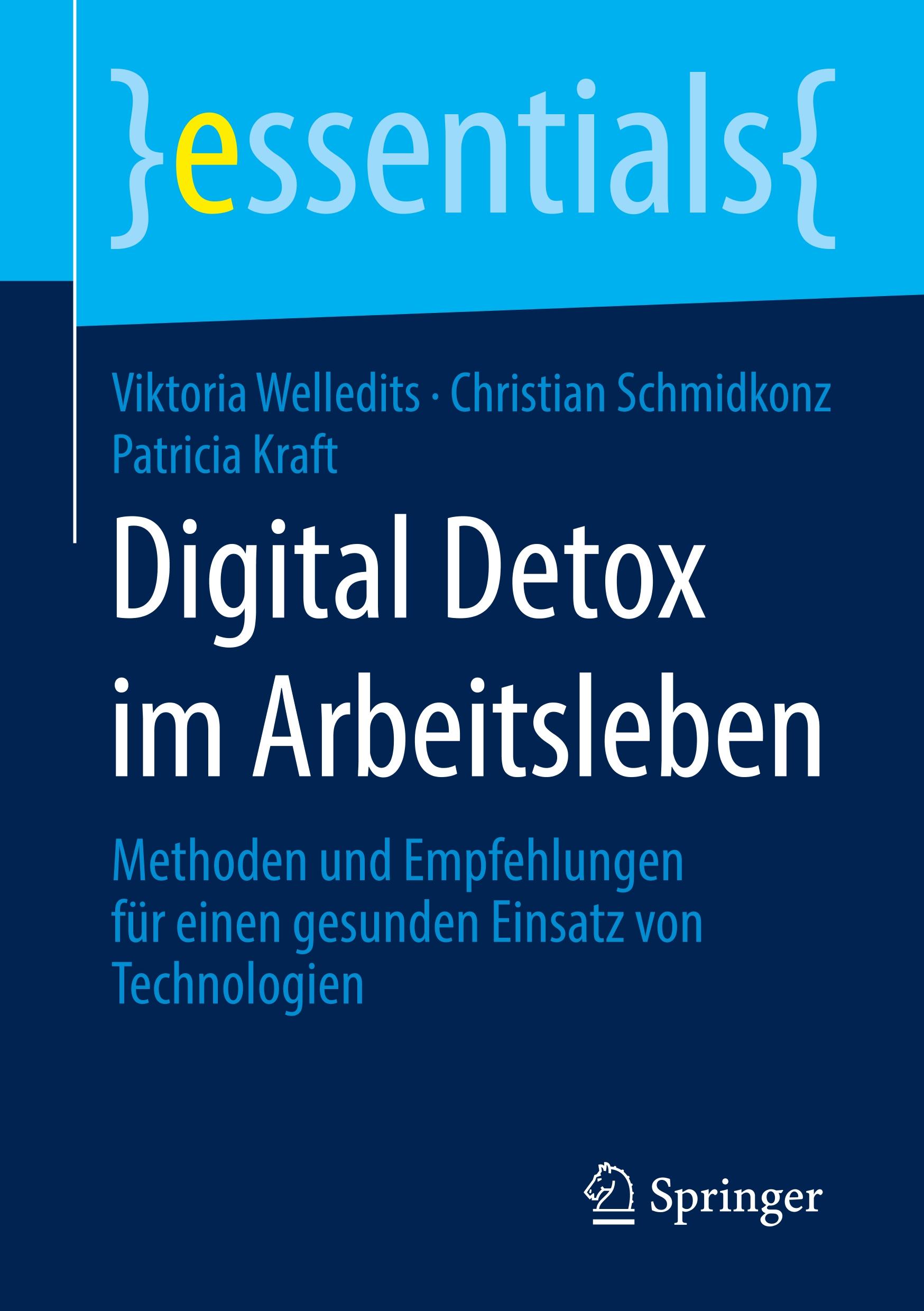 Cover: 9783658280703 | Digital Detox im Arbeitsleben | Viktoria Welledits (u. a.) | Buch | ix