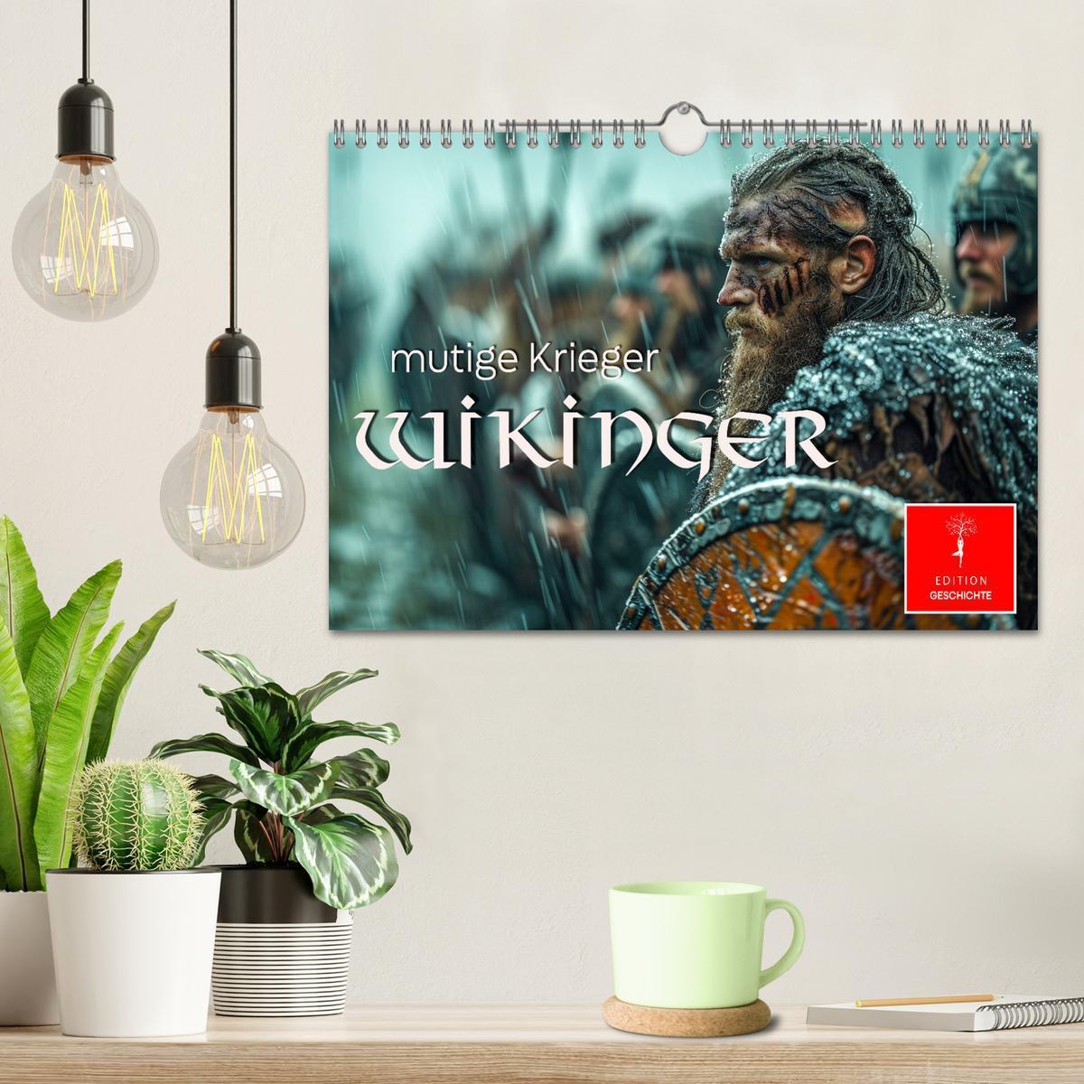 Bild: 9783383784712 | Wikinger - mutige Krieger (Wandkalender 2025 DIN A4 quer), CALVENDO...