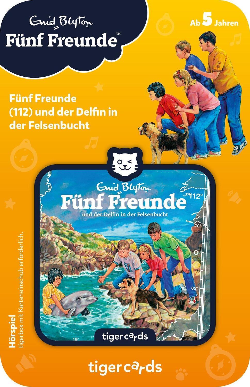 Bild: 4260535481002 | tigercard - Fünf Freunde - Folge 112: und der Delfin in der...