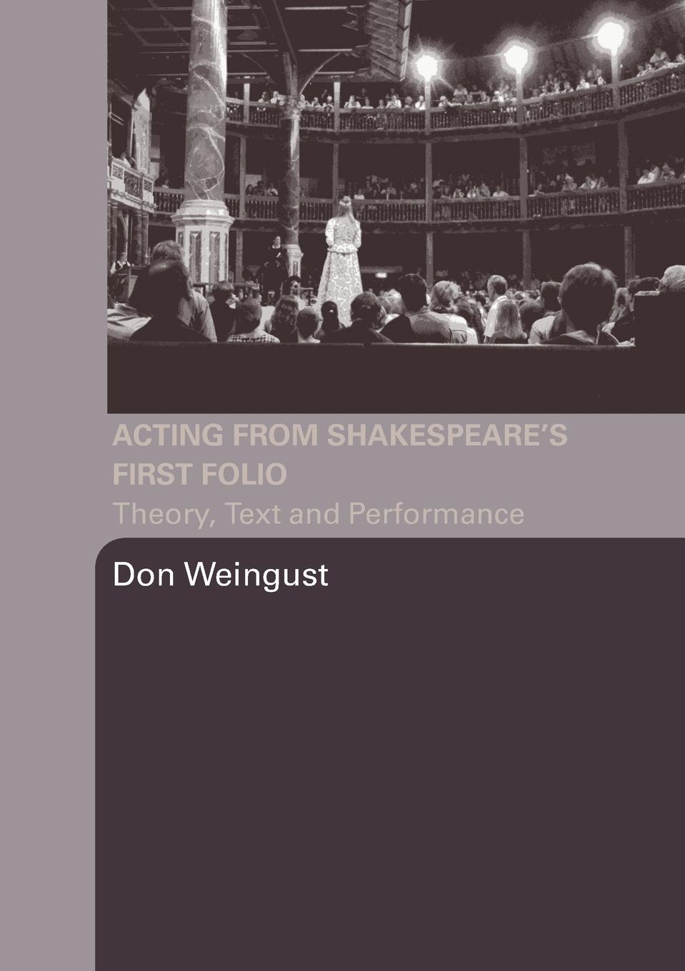 Cover: 9780415979160 | Acting from Shakespeare's First Folio | Theory, Text and Performance