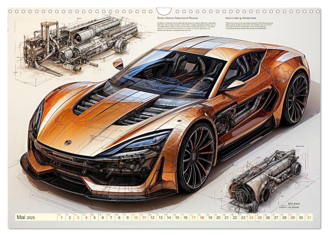 Bild: 9783383878916 | Blickpunkt Auto Design Zukunft (Wandkalender 2025 DIN A3 quer),...