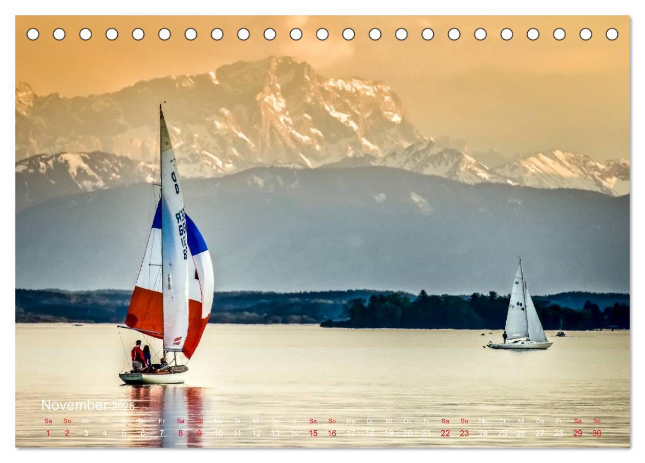 Bild: 9783435577224 | Impressionen vom Starnberger See (Tischkalender 2025 DIN A5 quer),...