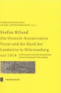 Cover: 9783799555524 | Die (Deutsch-)Konservative Partei und der Bund der Landwirte in...