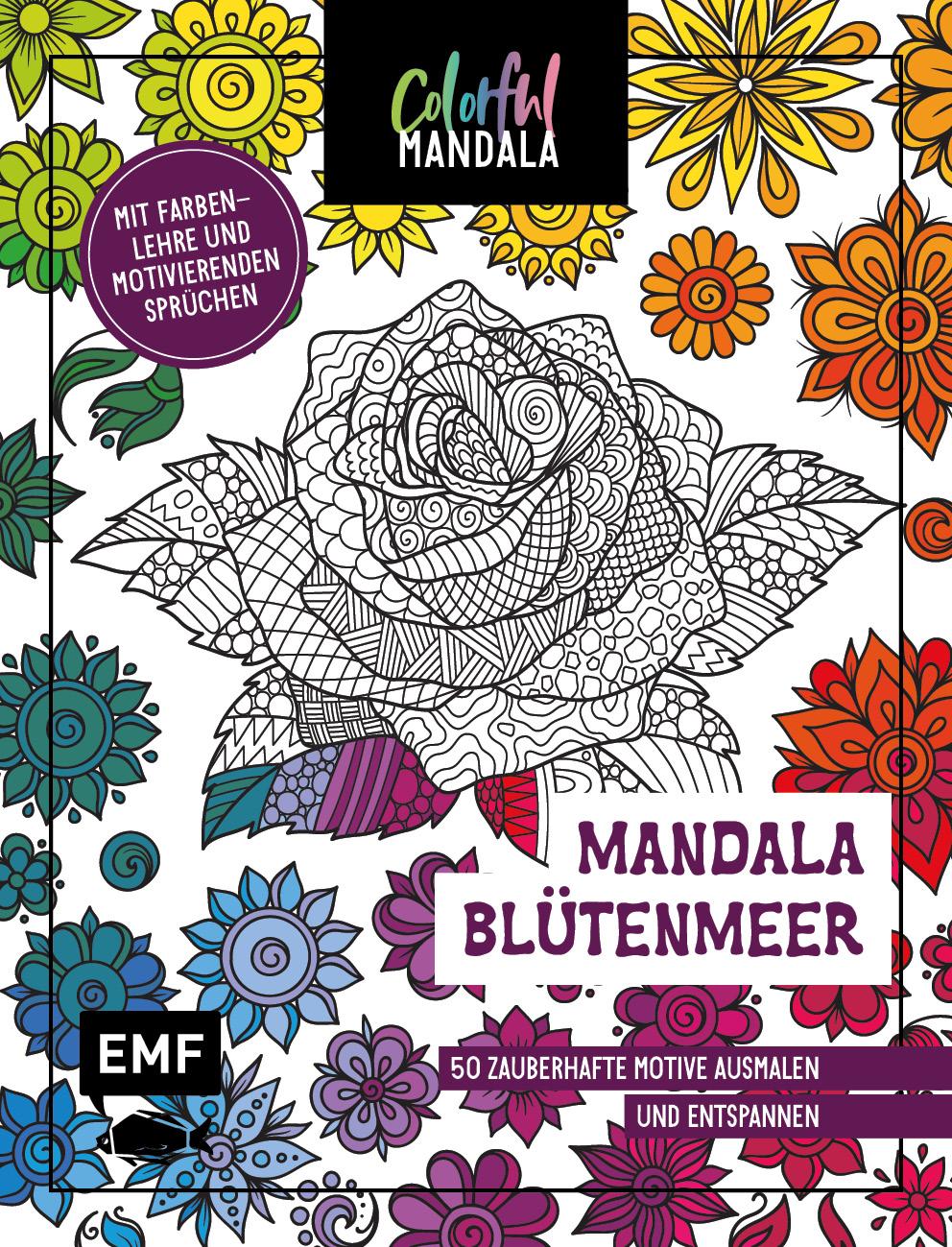 Cover: 9783745909333 | Colorful Mandala - Mandala - Blütenmeer | Taschenbuch | 96 S. | 2022