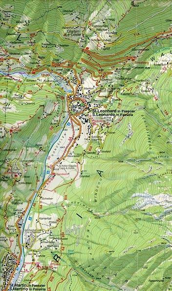 Bild: 9788883150395 | Tabacco Wandern 1 : 25 000 Passeiertal / Val Passiria | (Land-)Karte