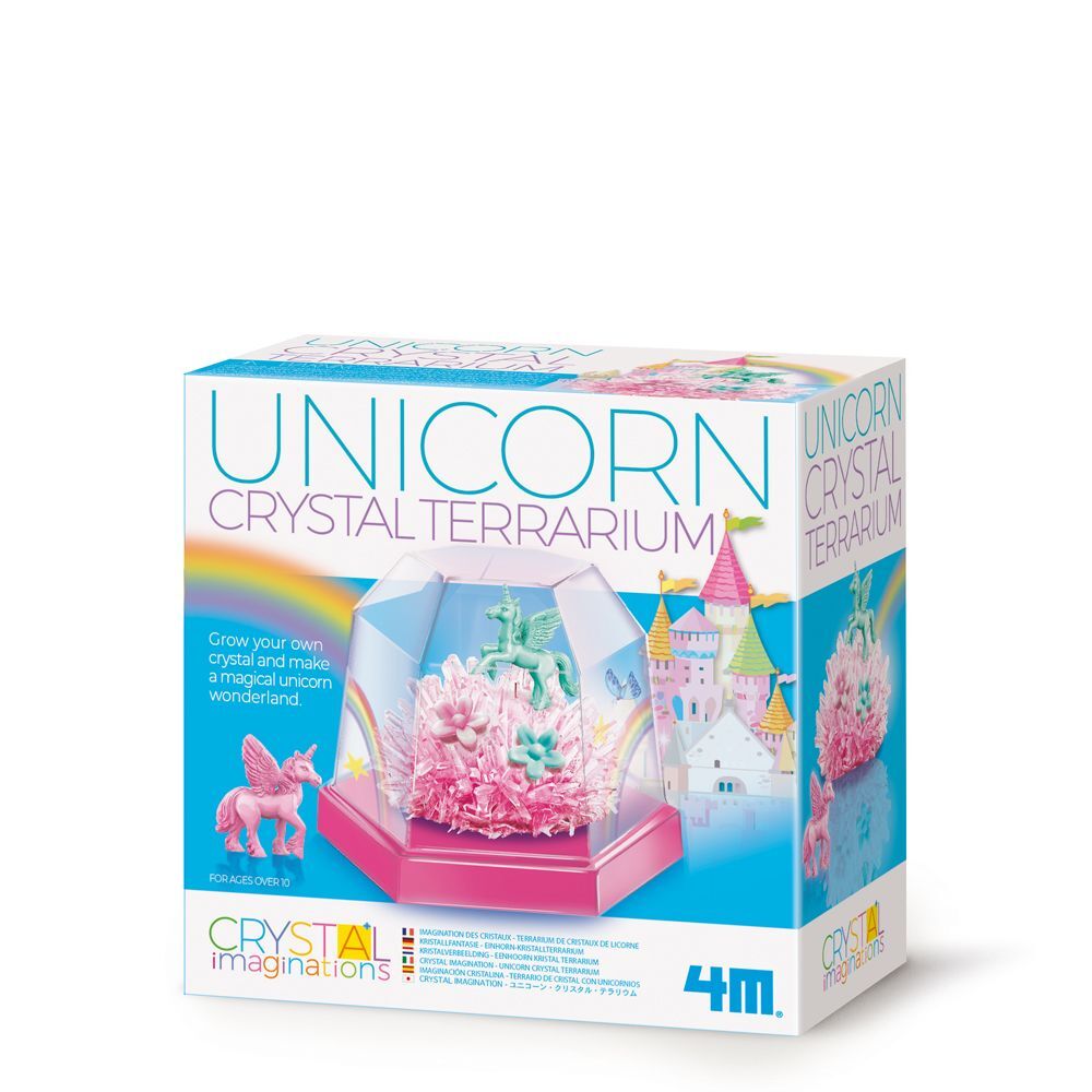 Cover: 4893156039231 | Crystal Terrarium - Kristalle Züchten Einhorn | Spiel | Karton | 2024