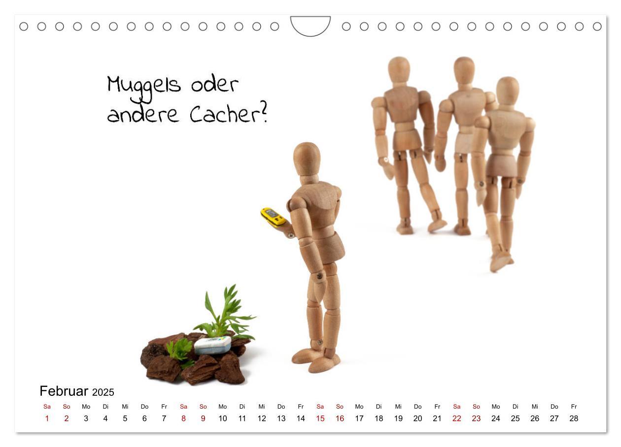 Bild: 9783435138180 | Ich Geocache jetzt (Wandkalender 2025 DIN A4 quer), CALVENDO...