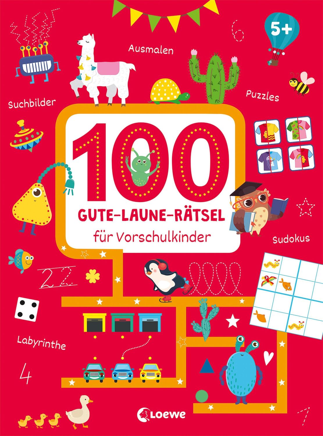 Cover: 9783743215894 | 100 Gute-Laune-Rätsel bis zum Schulanfang | Loewe Lernen und Rätseln