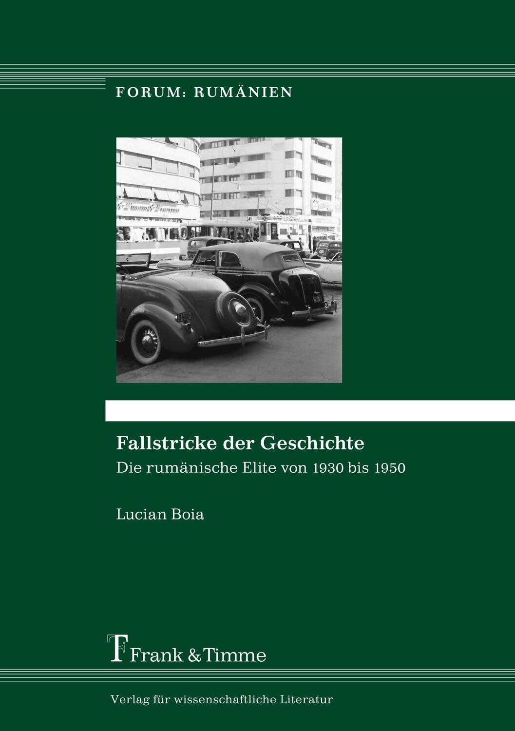 Cover: 9783732900480 | Fallstricke der Geschichte | Die rumänische Elite von 1930 bis 1950