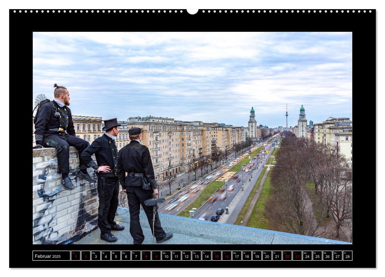 Bild: 9783435250103 | Schornsteinfeger über Berlin - Die Glücksbringer auf den Dächern...