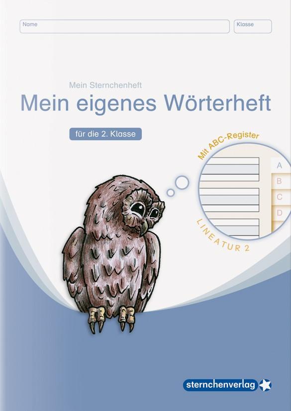 Cover: 9783946904434 | Mein eigenes Wörterheft - Lineatur 2 mit seitlichem ABC-Register