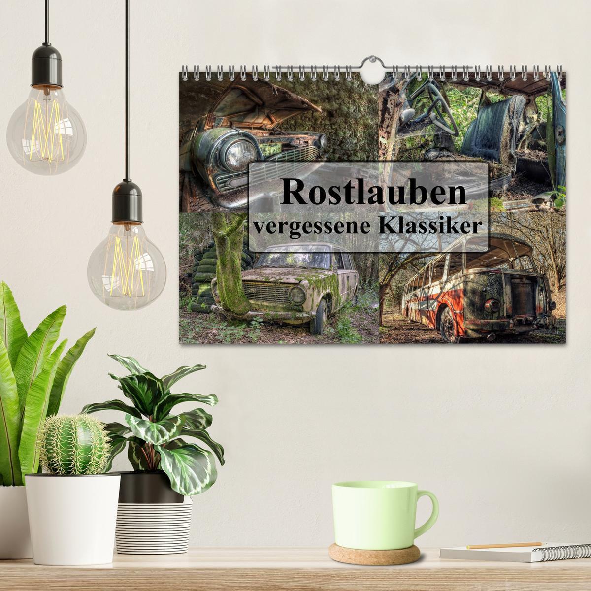 Bild: 9783435576197 | Rostlauben - vergessene Klassiker (Wandkalender 2025 DIN A4 quer),...