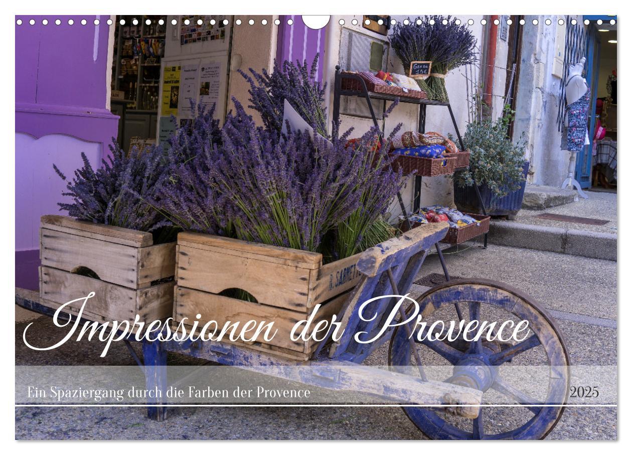 Cover: 9783383865367 | Impressionen der Provence (Wandkalender 2025 DIN A3 quer), CALVENDO...