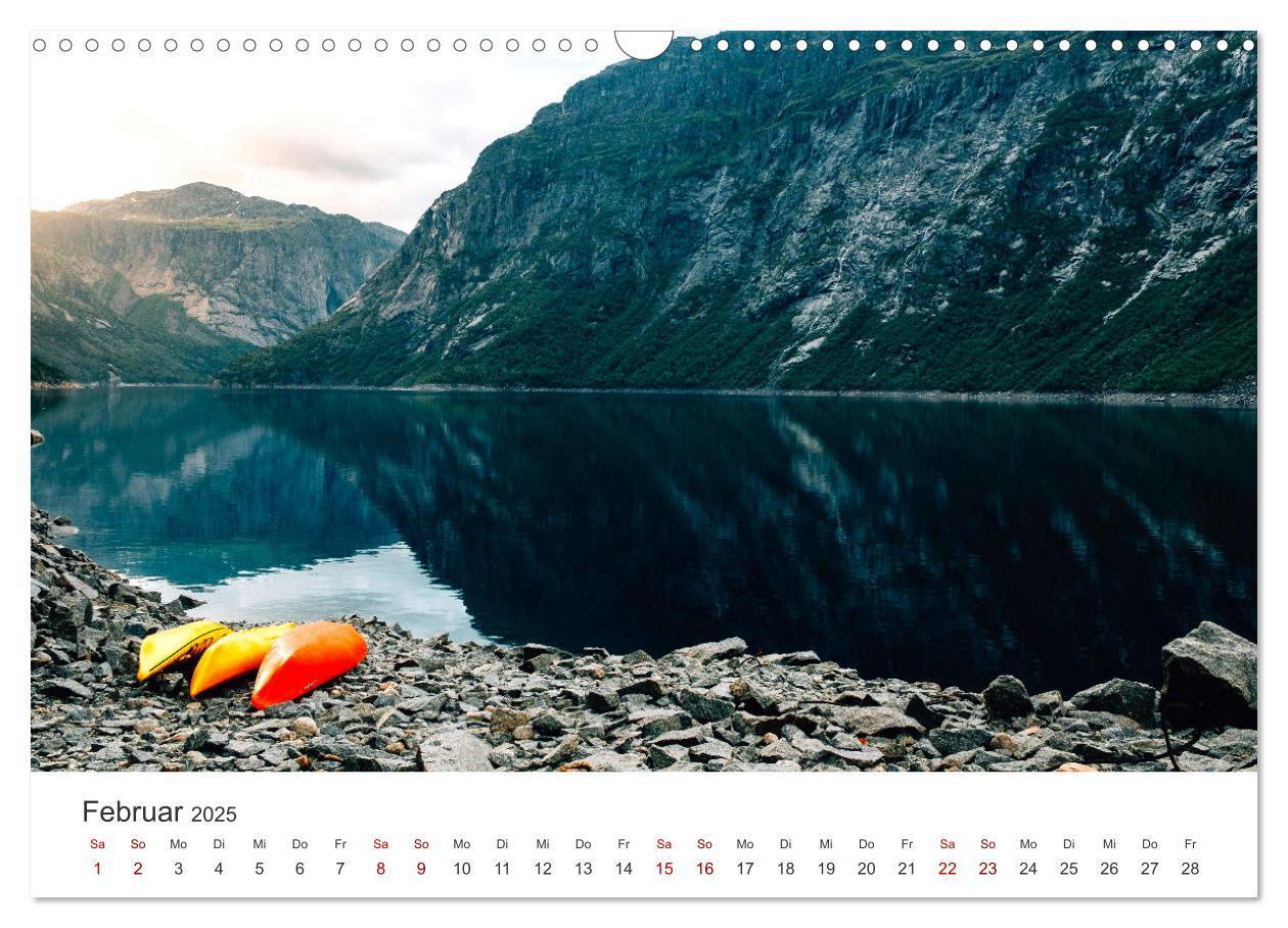 Bild: 9783383937972 | Kajak - Ruhige Gewässer (Wandkalender 2025 DIN A3 quer), CALVENDO...