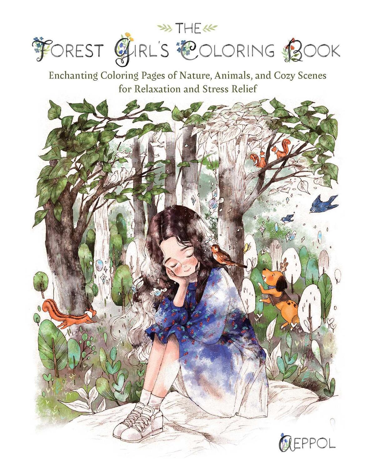 Cover: 9781646047321 | The Forest Girl's Coloring Book | Taschenbuch | Englisch | 2024