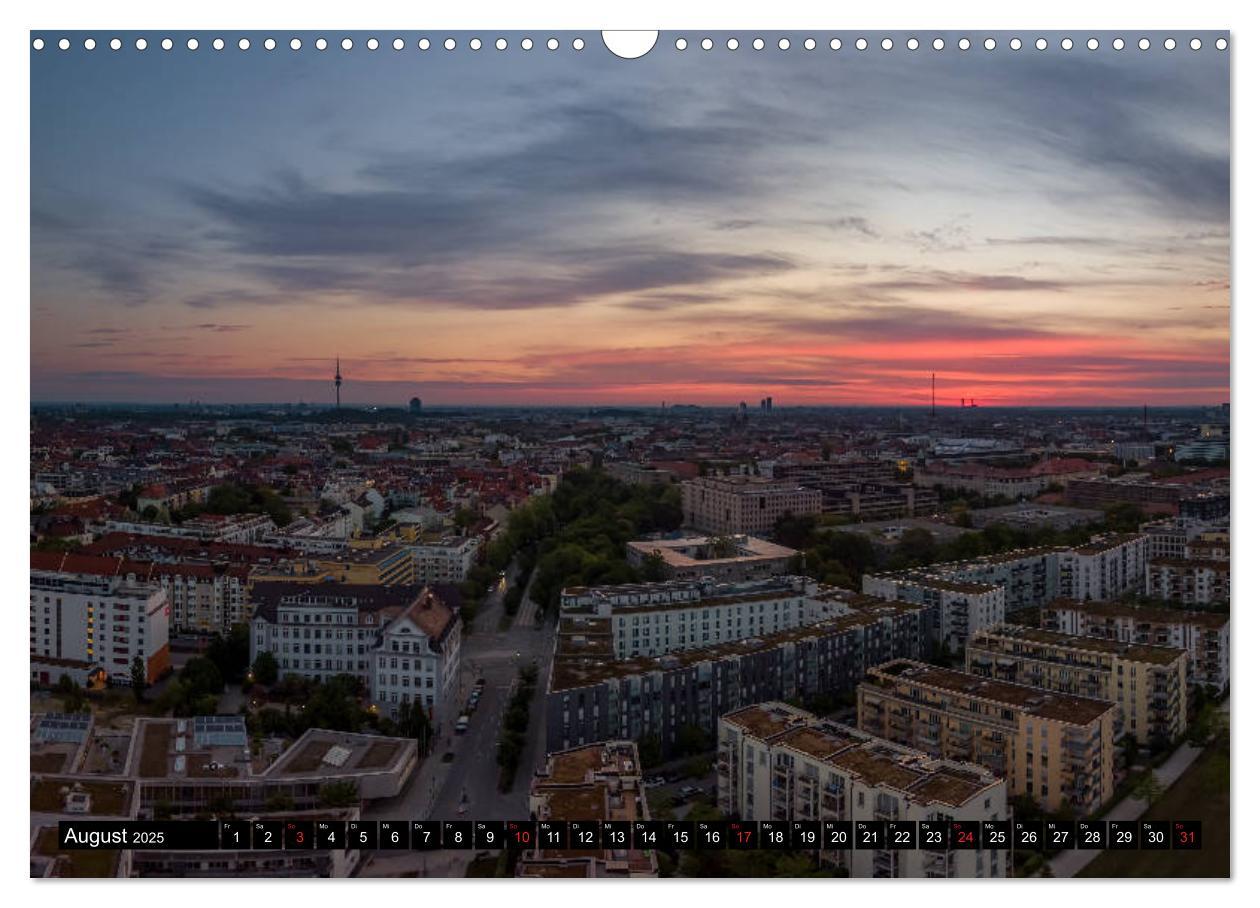 Bild: 9783435284436 | Mein München aus der Luft (Wandkalender 2025 DIN A3 quer), CALVENDO...