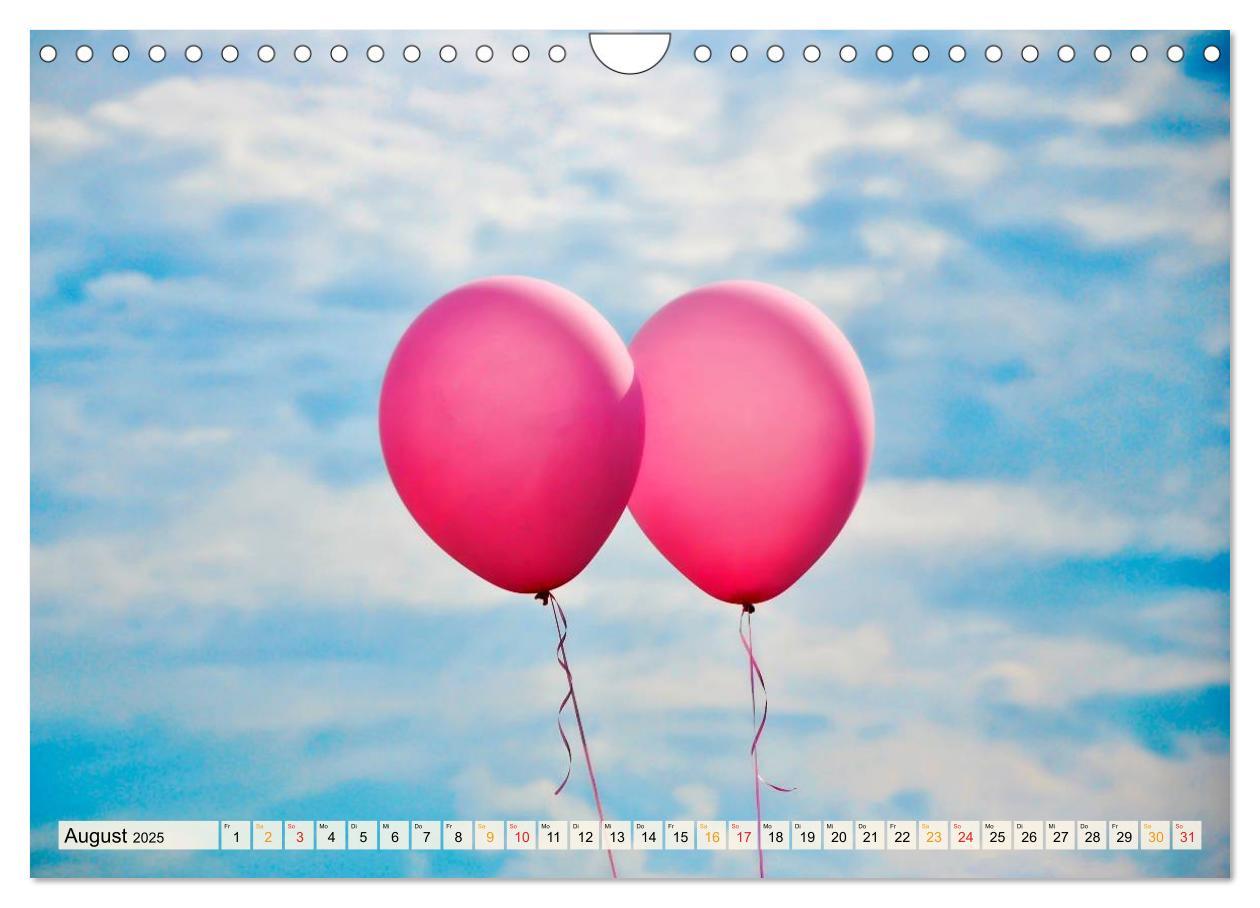 Bild: 9783435466184 | Mein schöner bunter Luftballon (Wandkalender 2025 DIN A4 quer),...