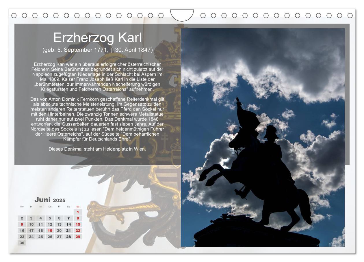 Bild: 9783435711963 | Auf den Spuren der Habsburger (Wandkalender 2025 DIN A4 quer),...