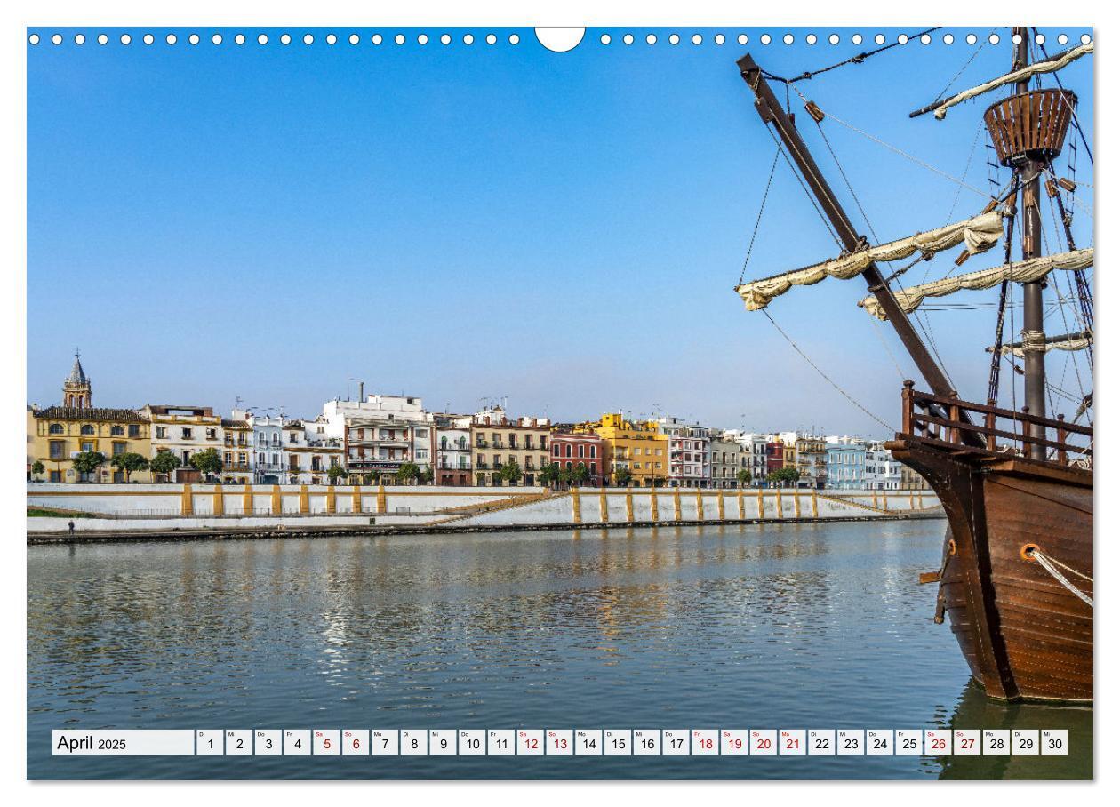 Bild: 9783383978609 | Andalusien - Sevilla (Wandkalender 2025 DIN A3 quer), CALVENDO...