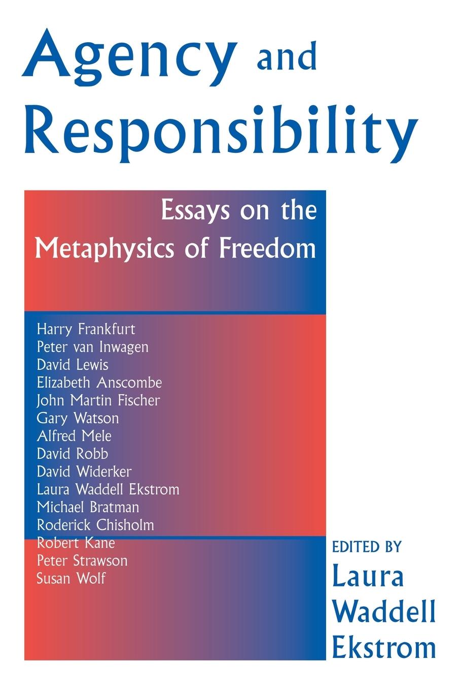 Cover: 9780813366241 | Agency And Responsiblity | Essays On The Metaphysics Of Freedom | Buch