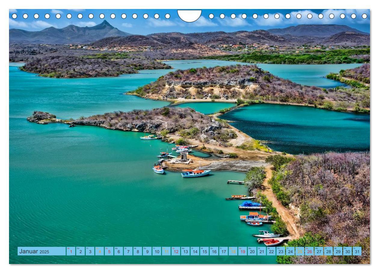 Bild: 9783435569168 | Curaçao - bunte Insel in der Karibik (Wandkalender 2025 DIN A4...