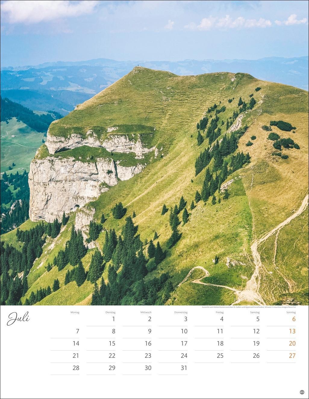 Bild: 9783756405251 | Schönes Alpenland Posterkalender 2025 | Heye | Kalender | 14 S. | 2025