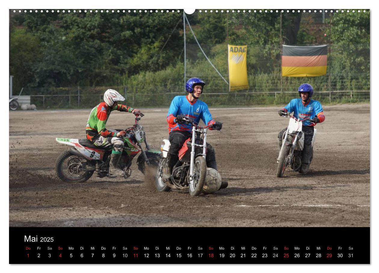 Bild: 9783435674596 | Motorsport: Motoball (Wandkalender 2025 DIN A2 quer), CALVENDO...