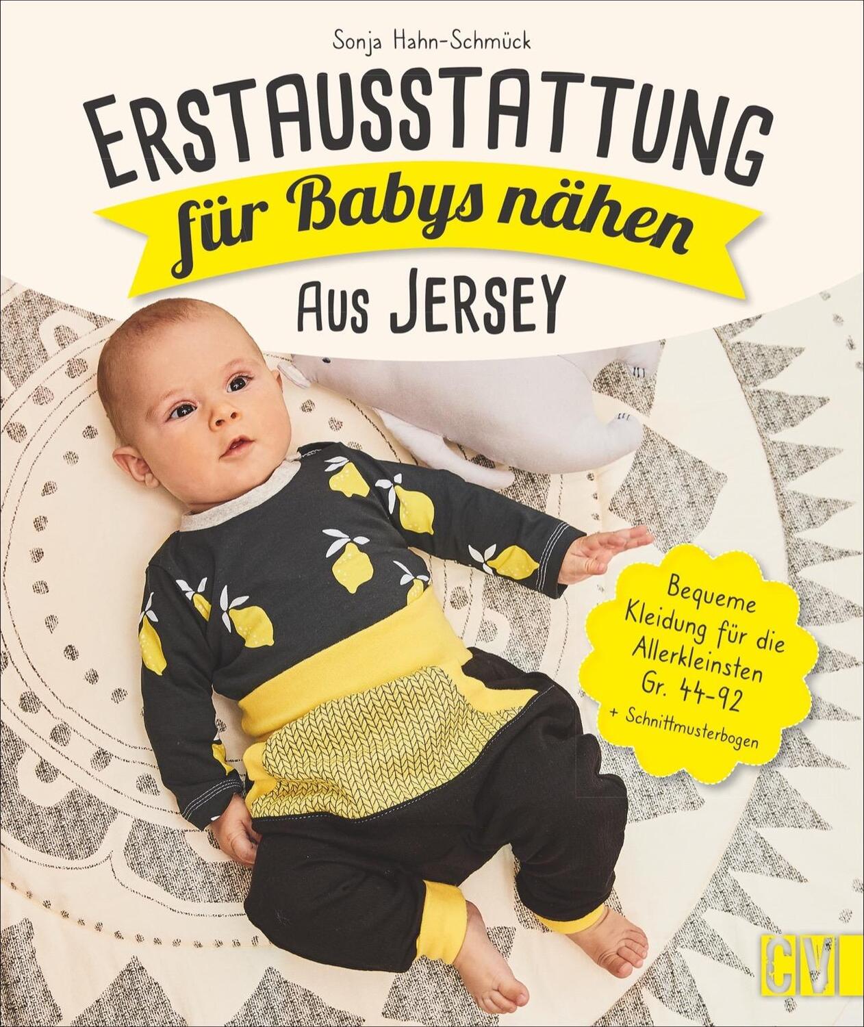 Cover: 9783841065964 | Erstausstattung für Babys nähen - aus Jersey | Sonja Hahn-Schmück