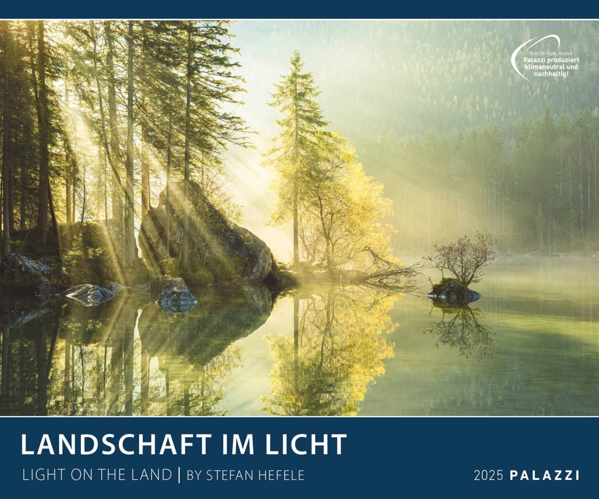 Cover: 4251734300751 | PALAZZI - Landschaft im Licht 2025 Wandkalender, 60x50cm,...