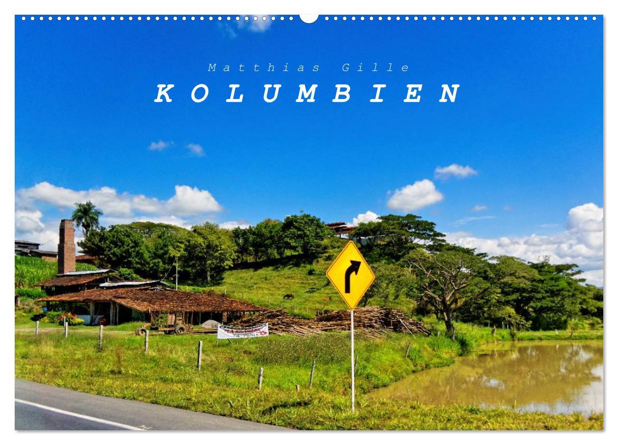 Cover: 9783435761531 | Kolumbien (Wandkalender 2025 DIN A2 quer), CALVENDO Monatskalender