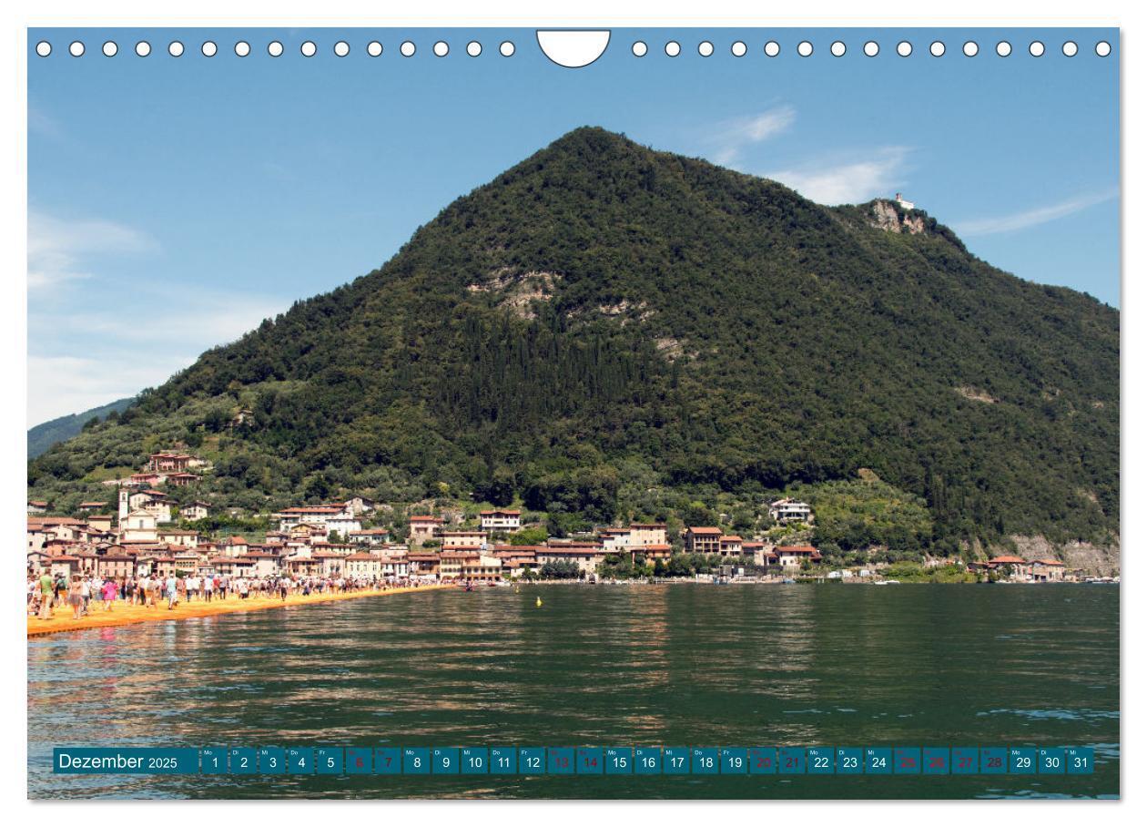 Bild: 9783435049264 | Iseo-See (Wandkalender 2025 DIN A4 quer), CALVENDO Monatskalender