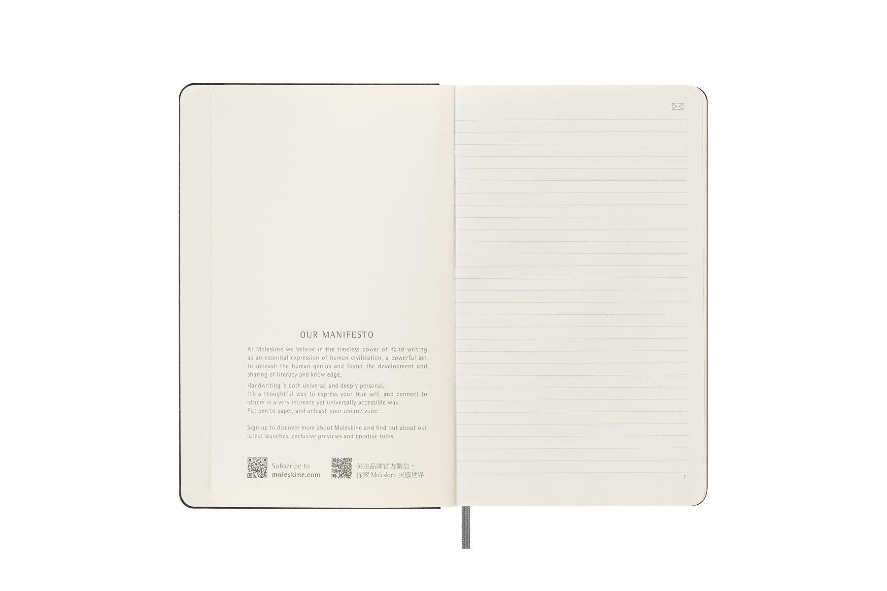 Bild: 8056420859218 | Moleskine Smart Notizbücher, Large/A5, Liniert, Fester Einband,...