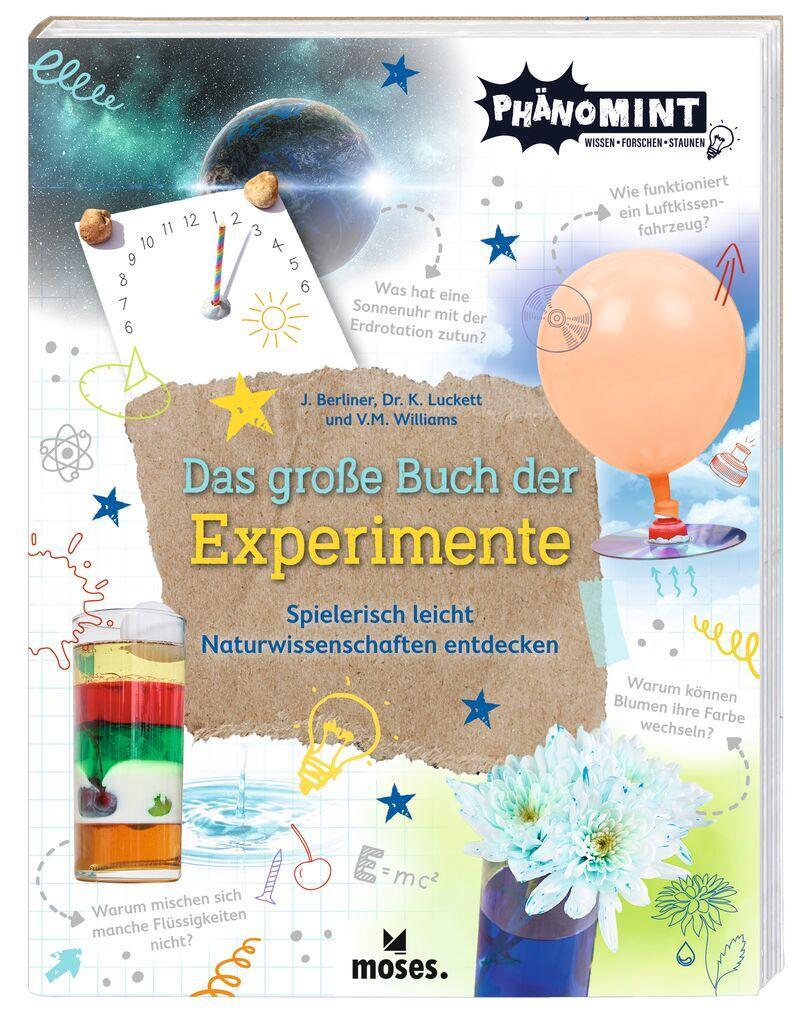 Cover: 9783964552884 | PhänoMINT Das große Buch der Experimente | Jonny Berliner (u. a.)