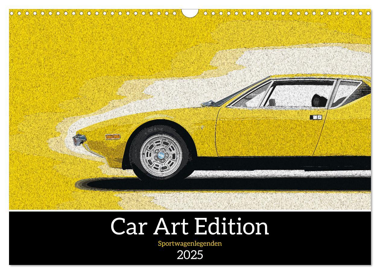 Cover: 9783457230312 | Car Art Edition Sportwagenlegenden (Wandkalender 2025 DIN A3 quer),...